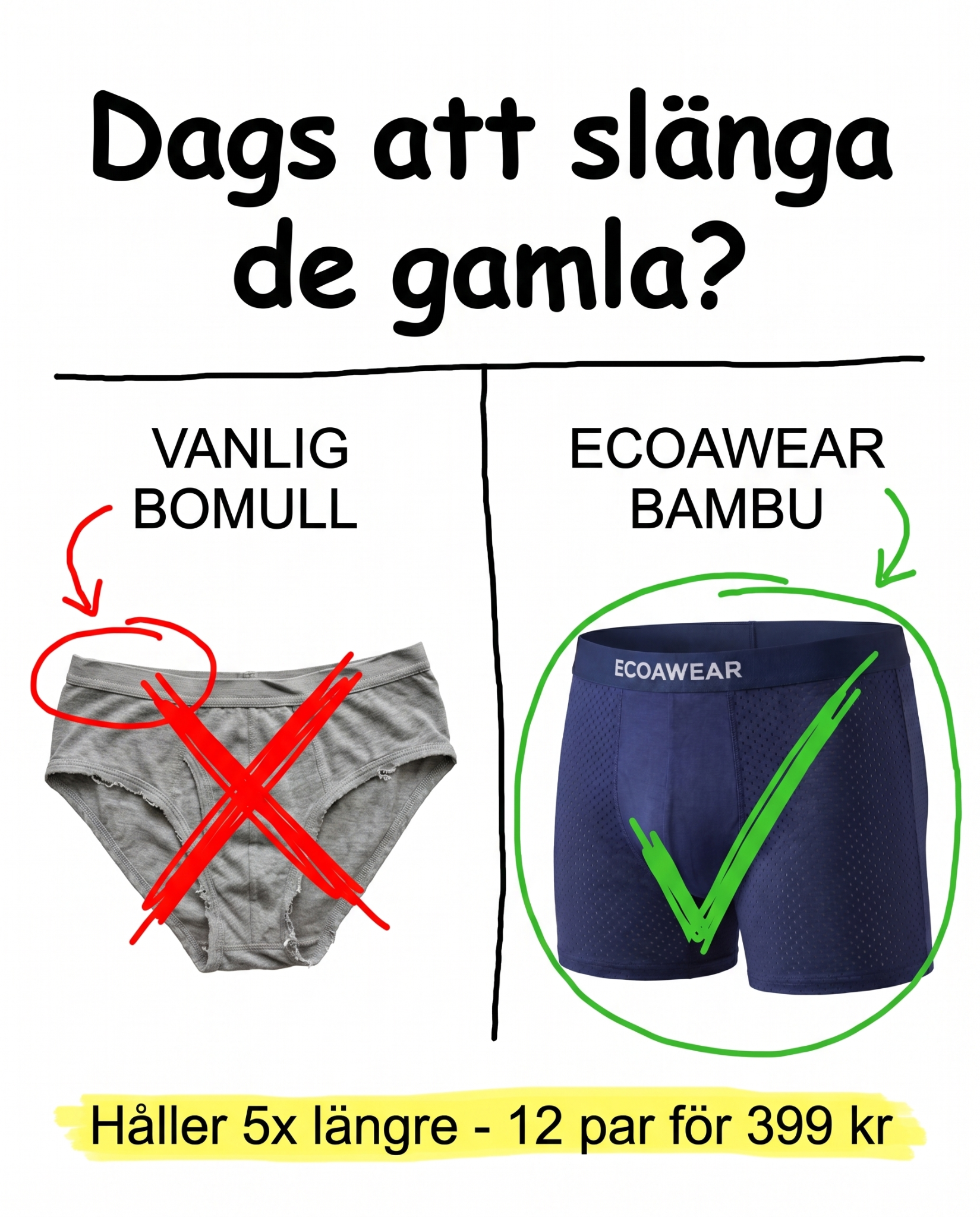 ECOAWEAR Facebook ad