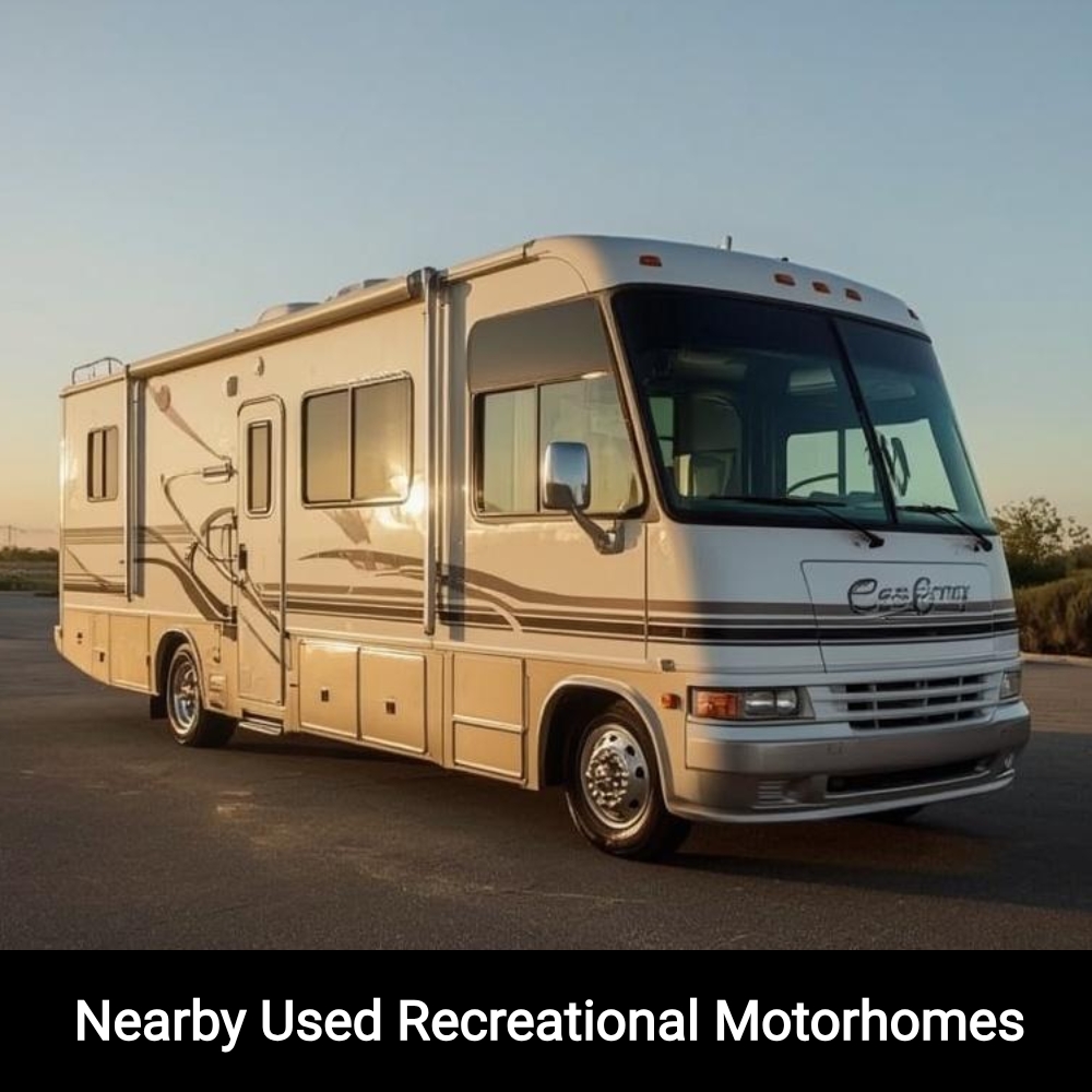 FAQInsider Focused Facebook ad: Find Out What Used Motorhomes Are Near You!