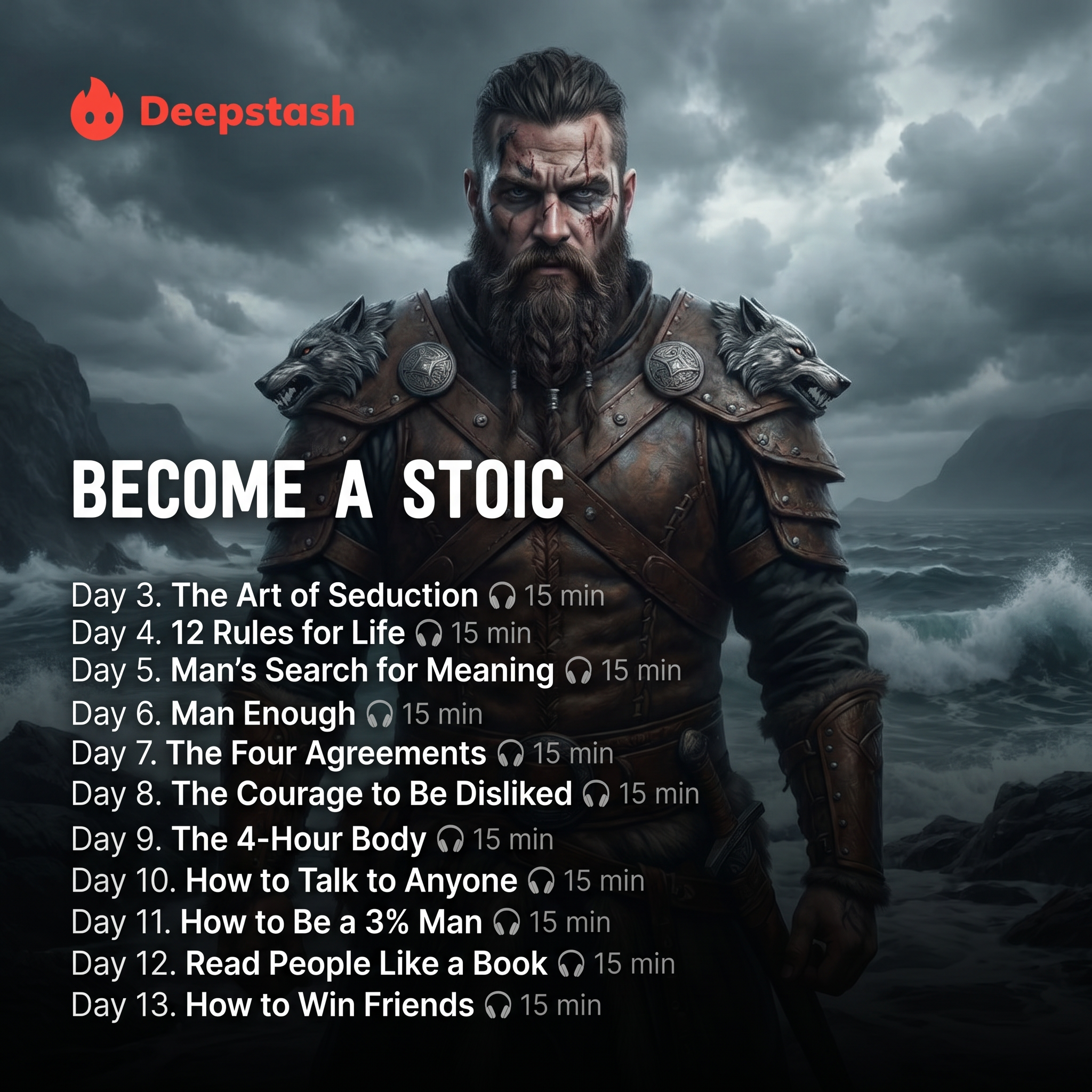 Deepstash Facebook ad