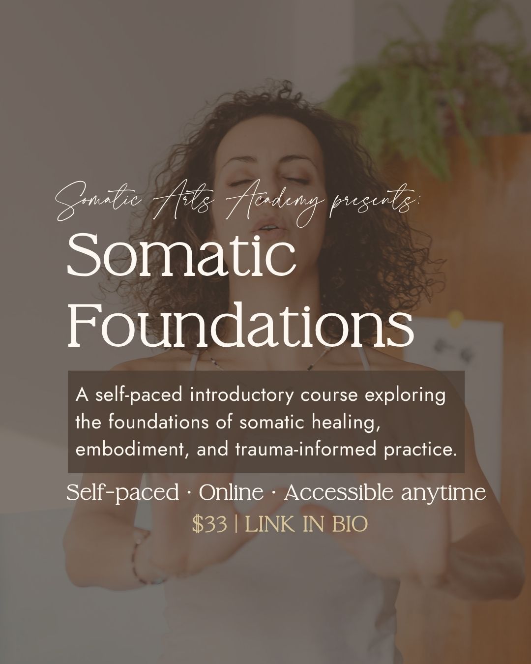 Somatic Arts Academy Facebook ad