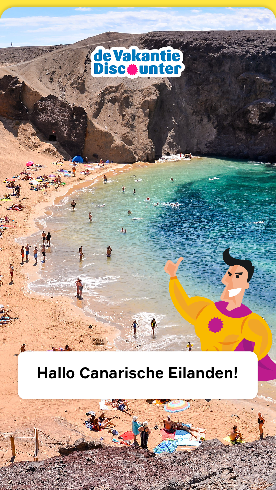 de VakantieDiscounter Facebook ad