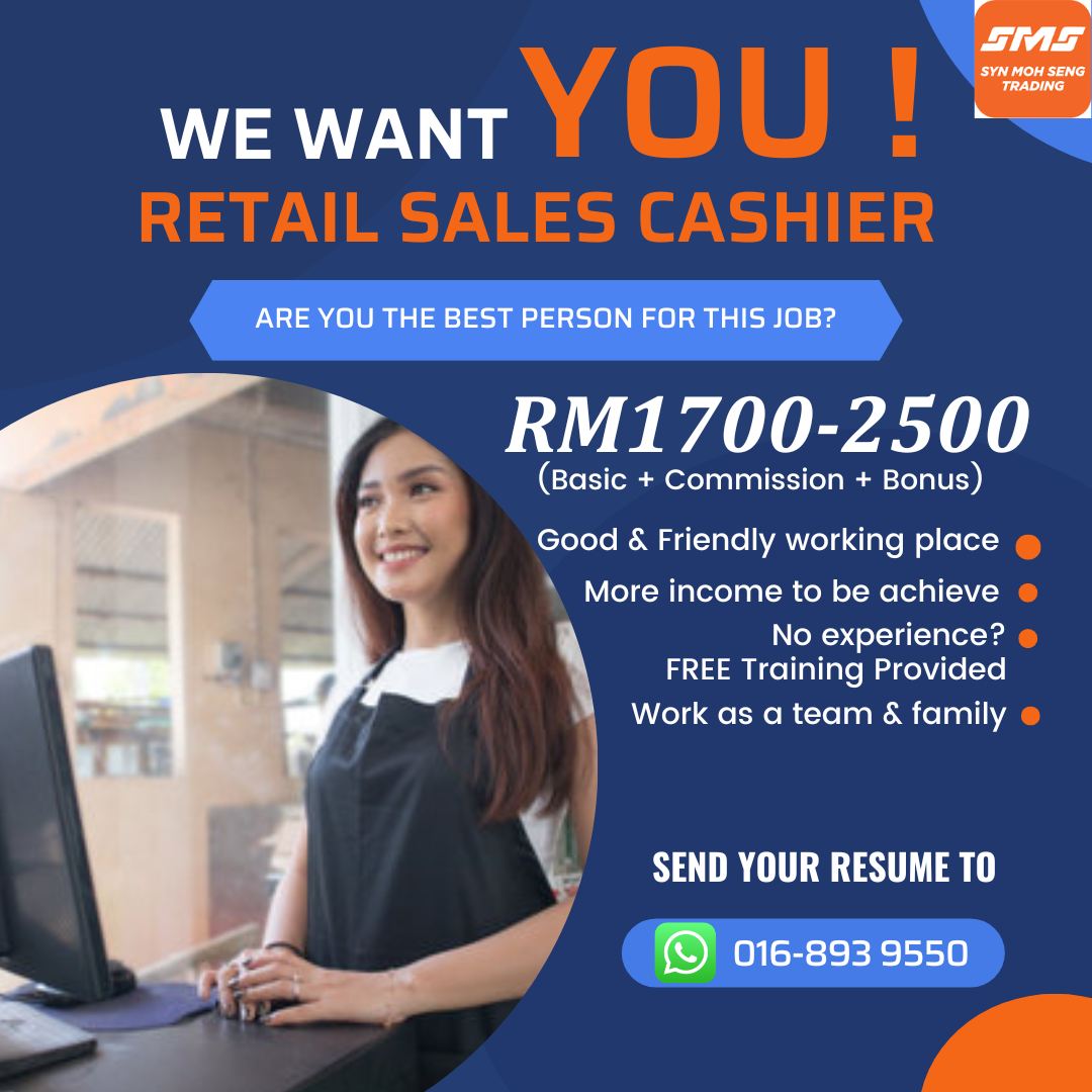 Syn Moh Seng- Jalan Market HQ Facebook ad: Do you love talking, enjoy serving customers, and…