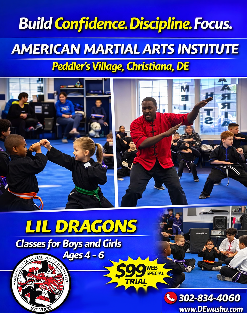 American Martial Arts Institute Facebook ad