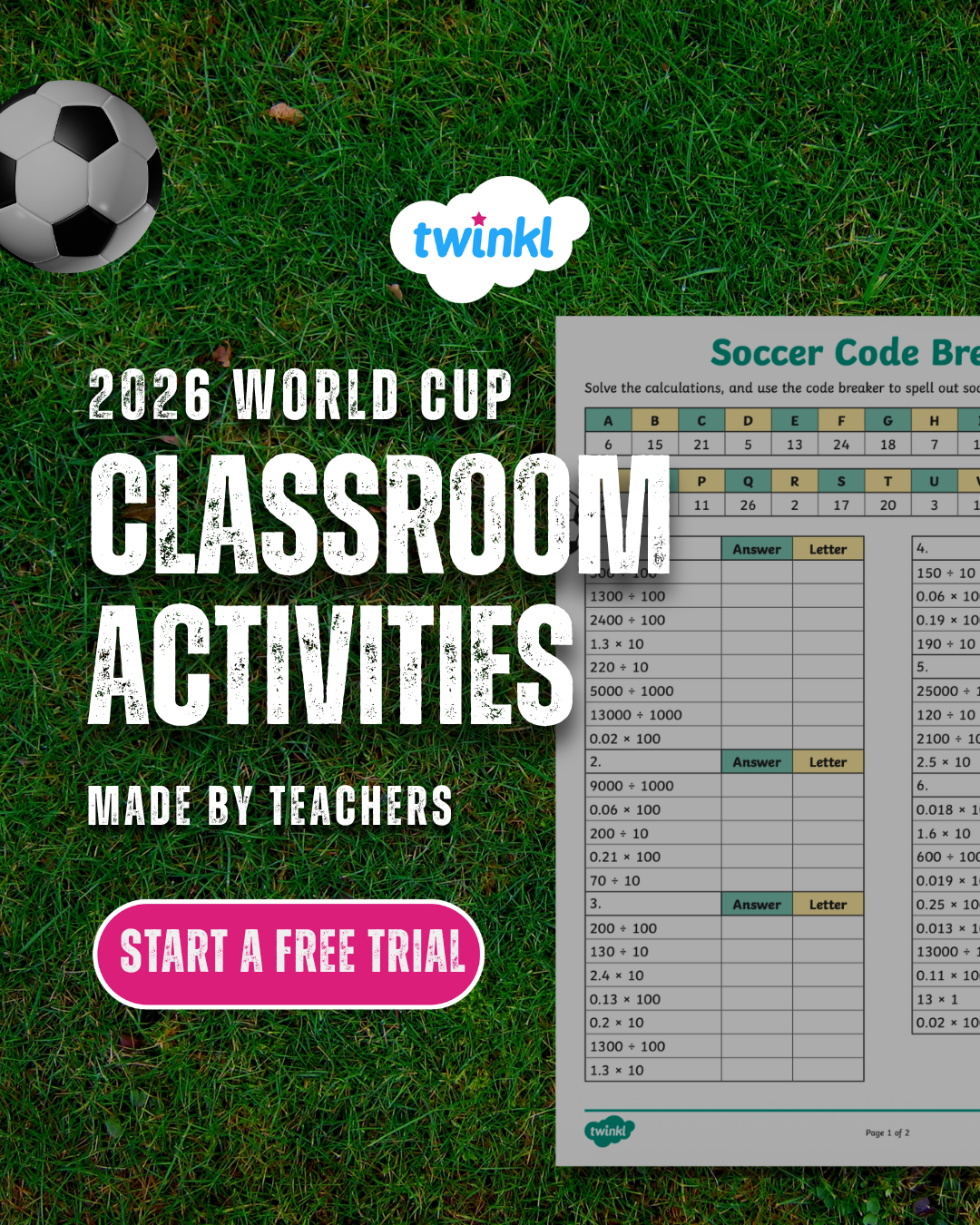 Twinkl Teaching Resources - United States Facebook ad