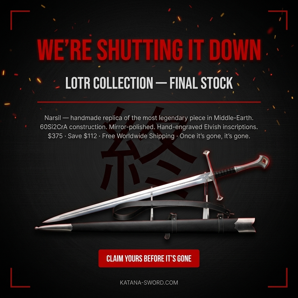 Katana Sword Facebook ad