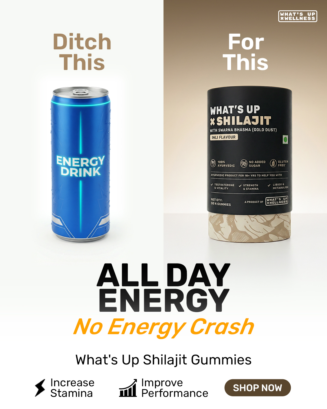 What's Up Wellness Facebook ad