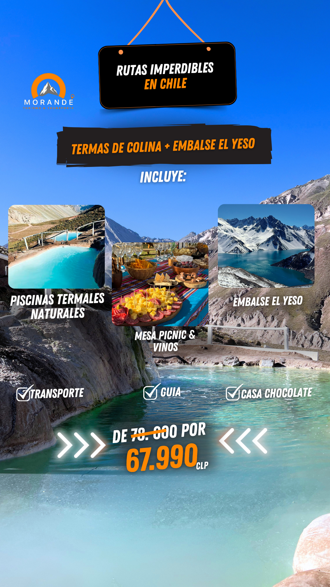 Morandé Chile Turismo y Transporte Facebook ad from Nov 12, 2025