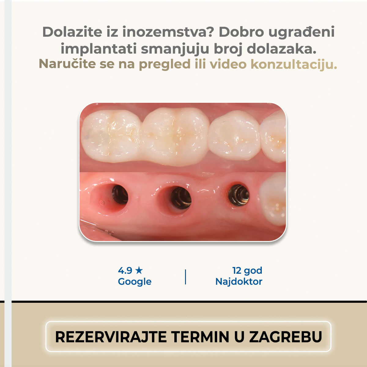 Dental Centar Mostarac Facebook ad