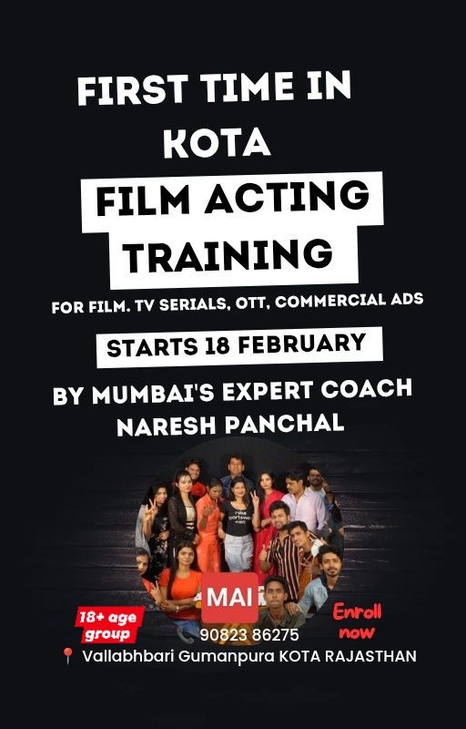 Naresh Panchal Acting Classes, Mumbai Facebook ad: कोटा में जो नहीं था, अब शुरू हो…