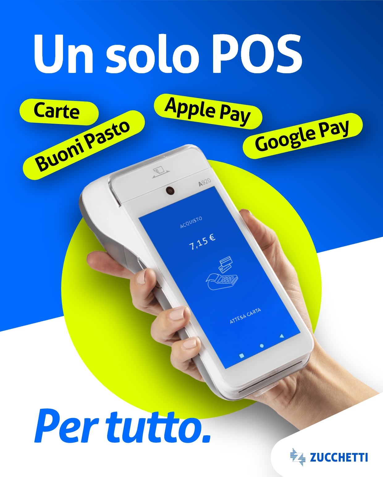 Zucchetti Hospitality Facebook ad: Un solo POS per tutto