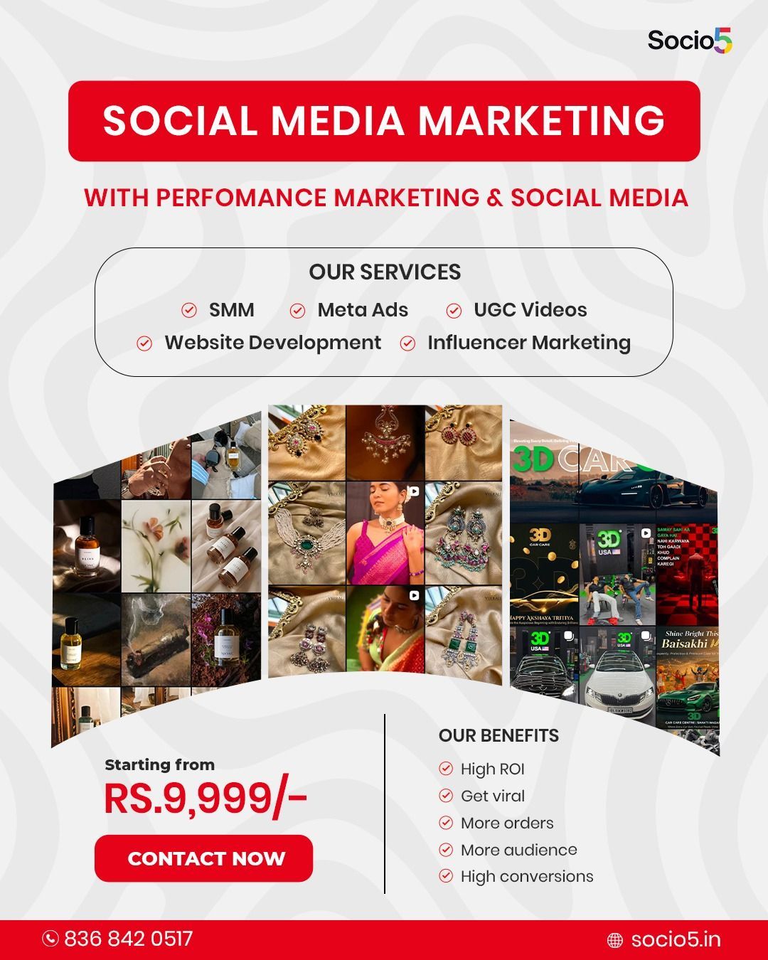 Socio5.in Facebook ad