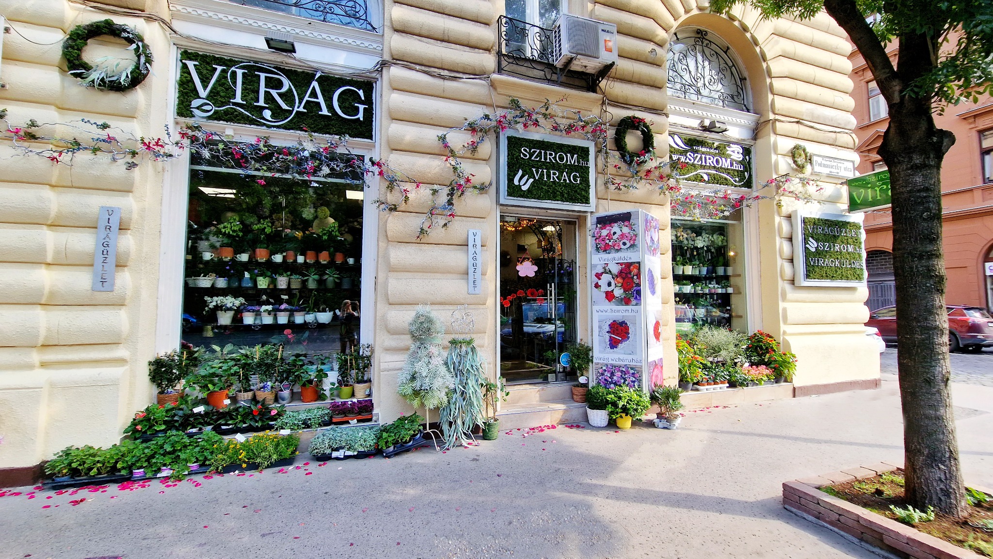 Szirom Virágküldő Szolgálat - Virág-Háló Kft Facebook ad