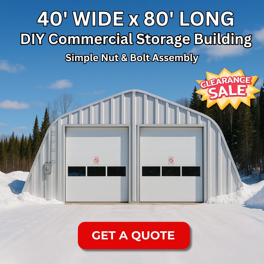 Steel Building Deals Facebook ad