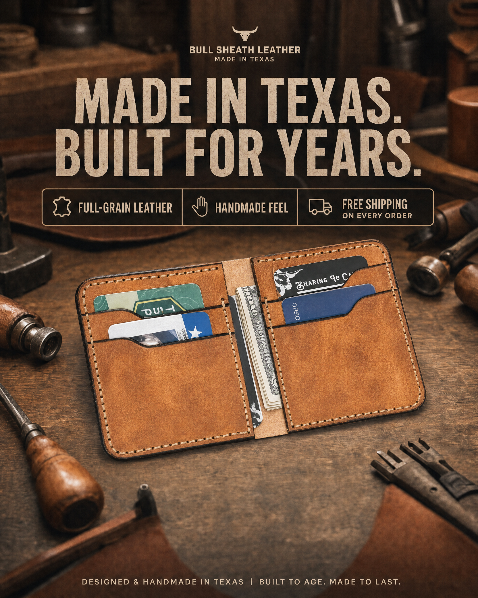 Bull Sheath Leather Facebook ad