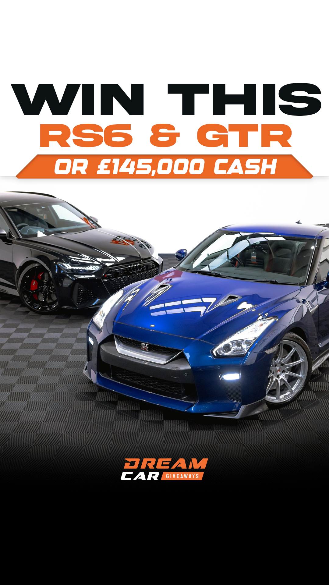Dream Car Giveaways Facebook ad