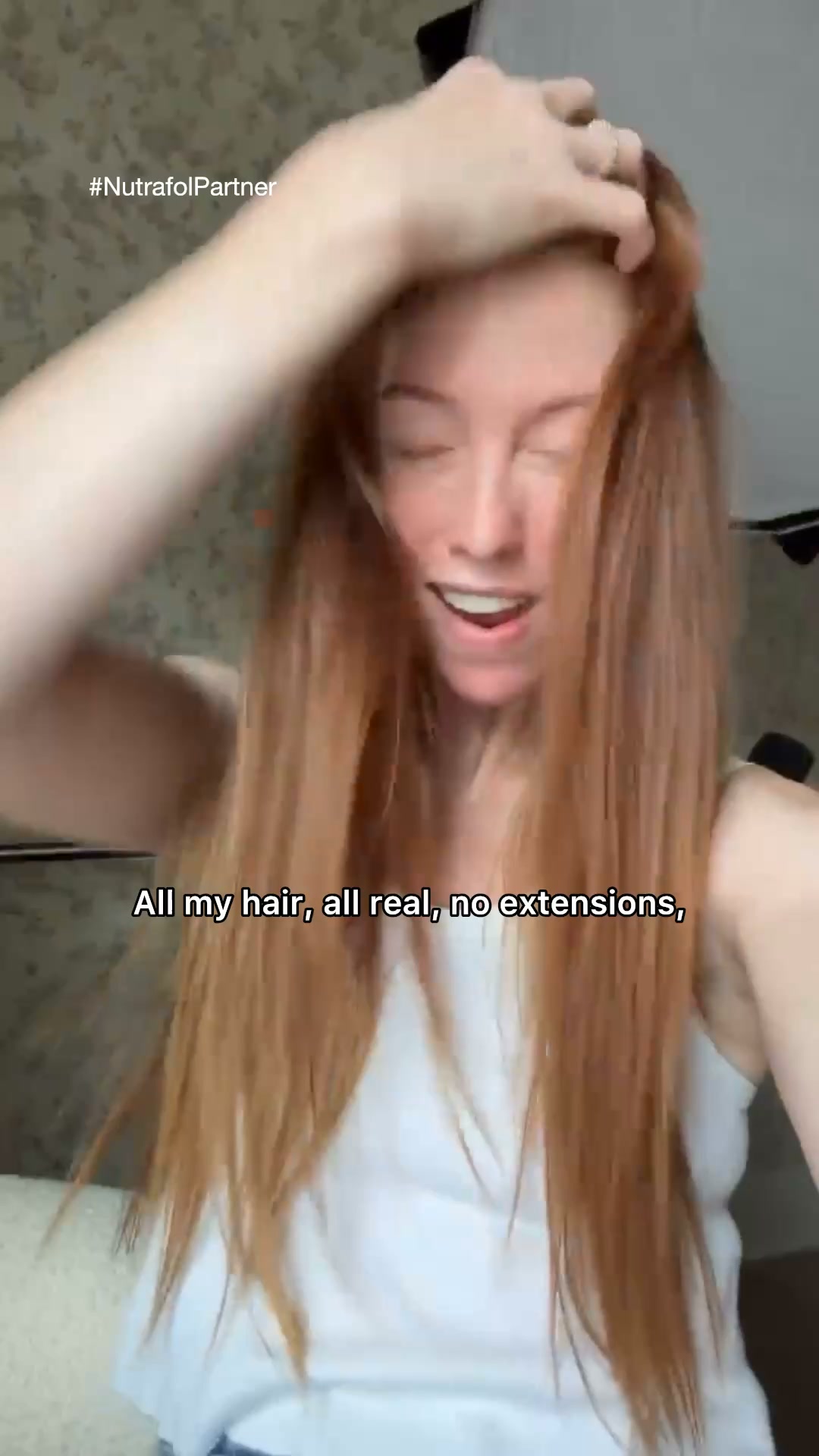 Nutrafol Facebook ad: The secret for great hair.