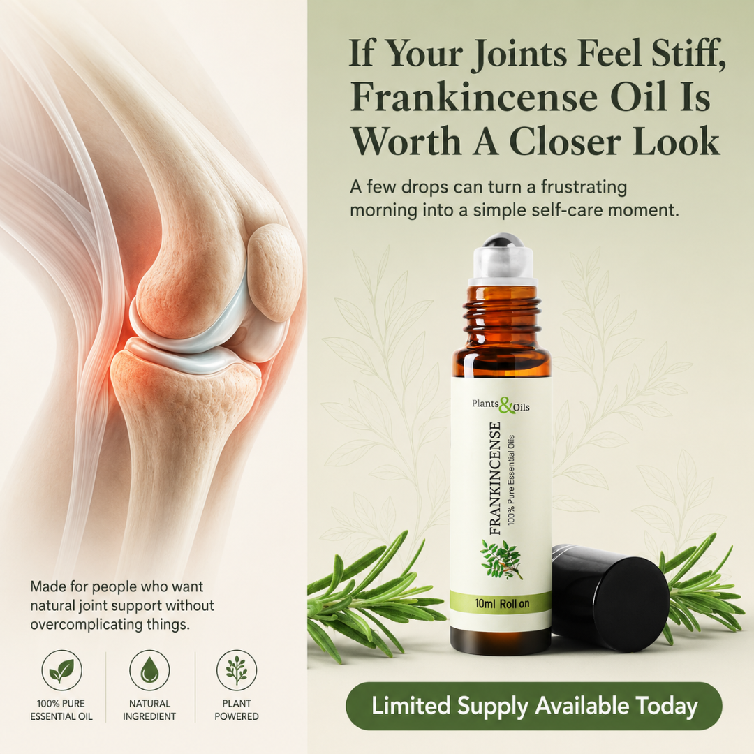 Plants and Oils Facebook ad