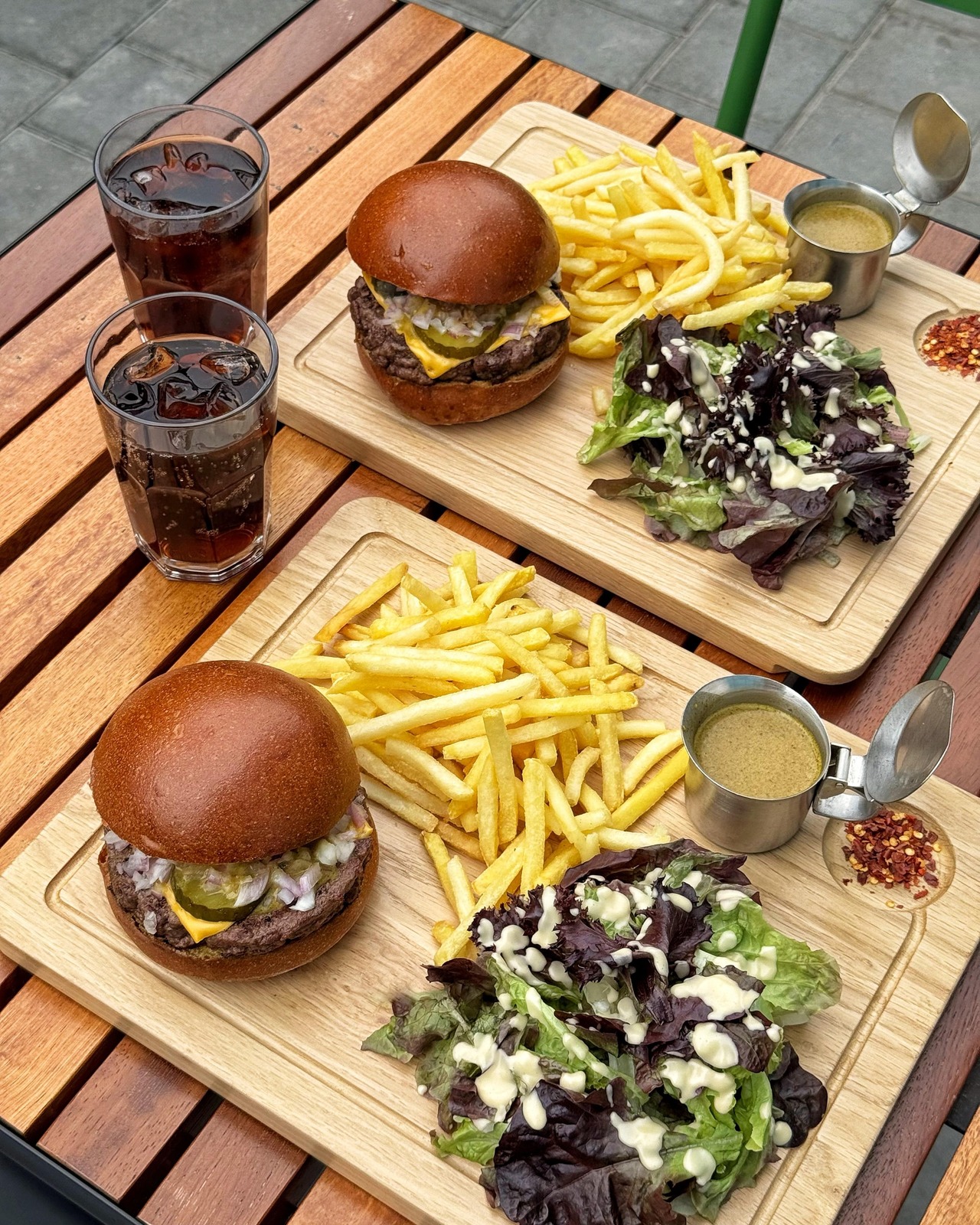 Swiss Butter Facebook ad: Get your hands on the Wagyu Burger!