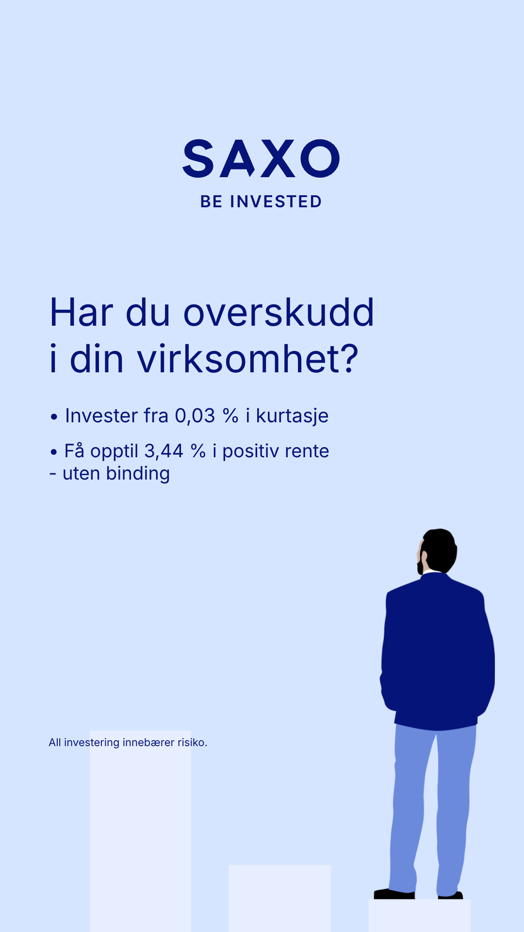 Saxo Bank Facebook ad