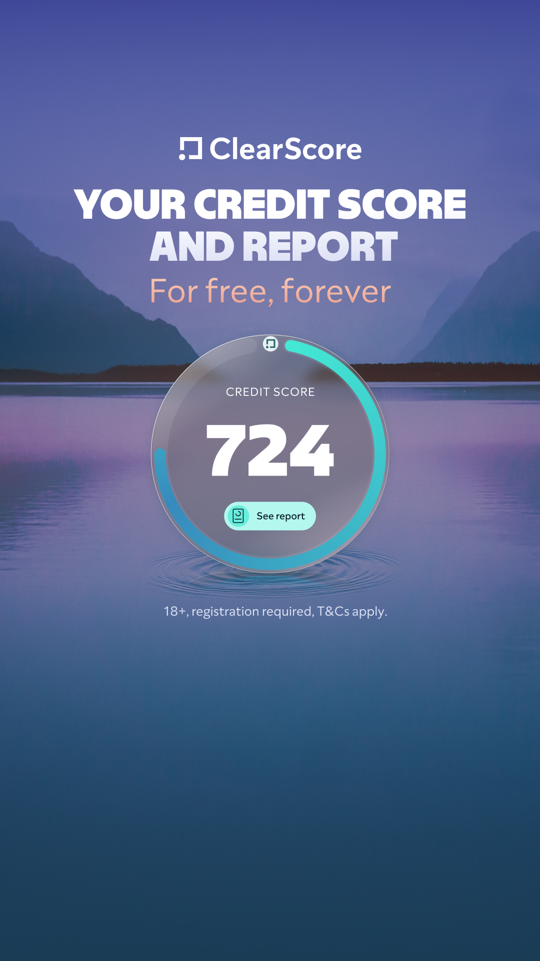 ClearScore Facebook ad