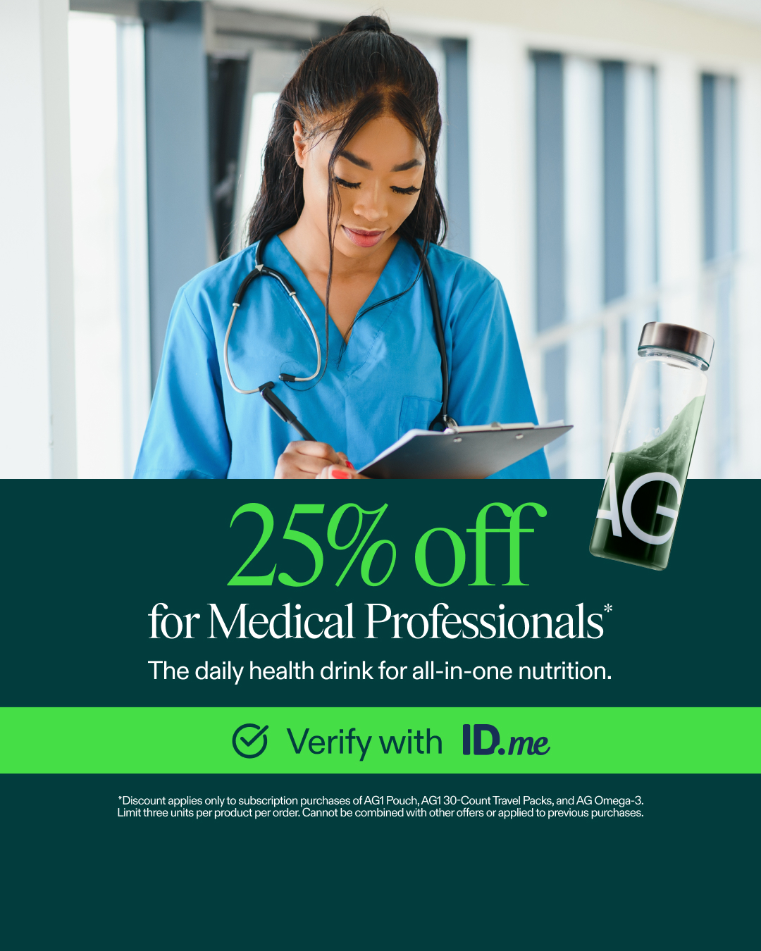AG1 by Athletic Greens Facebook ad