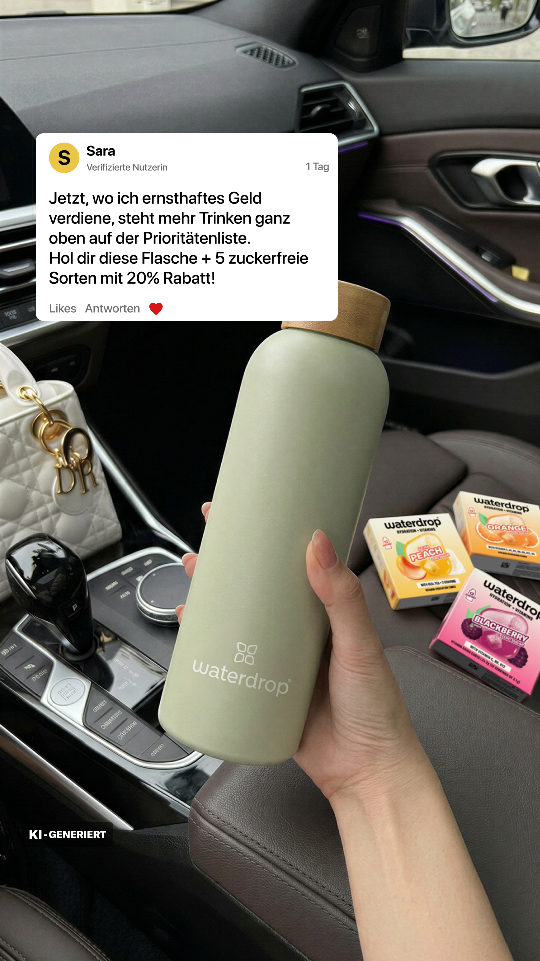waterdrop Facebook ad