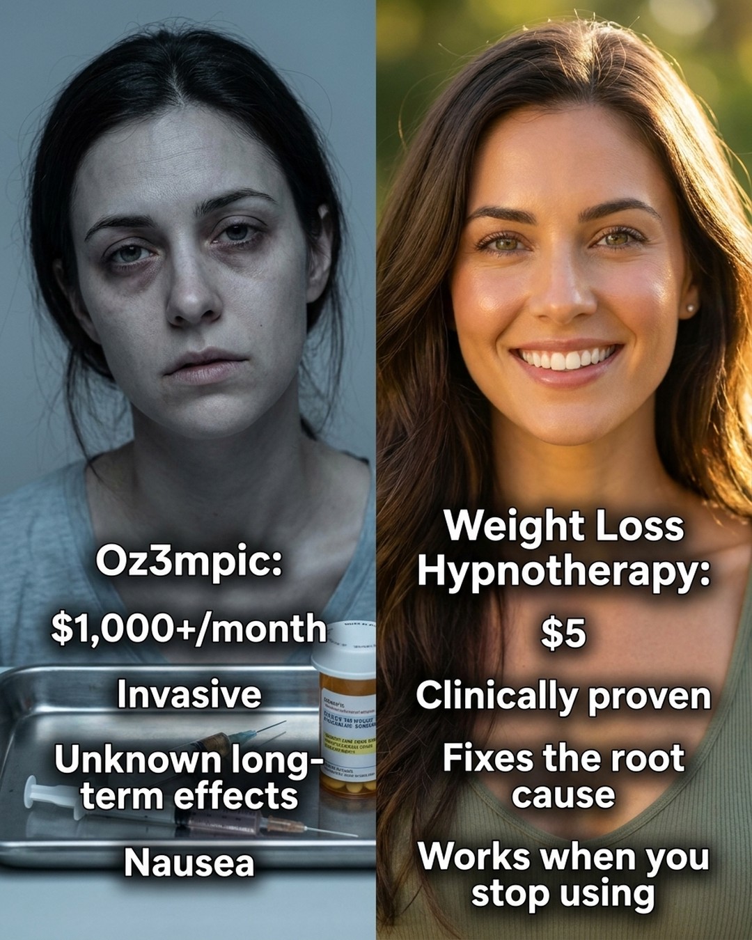 Hypnozio: power of hypnotherapy Facebook ad
