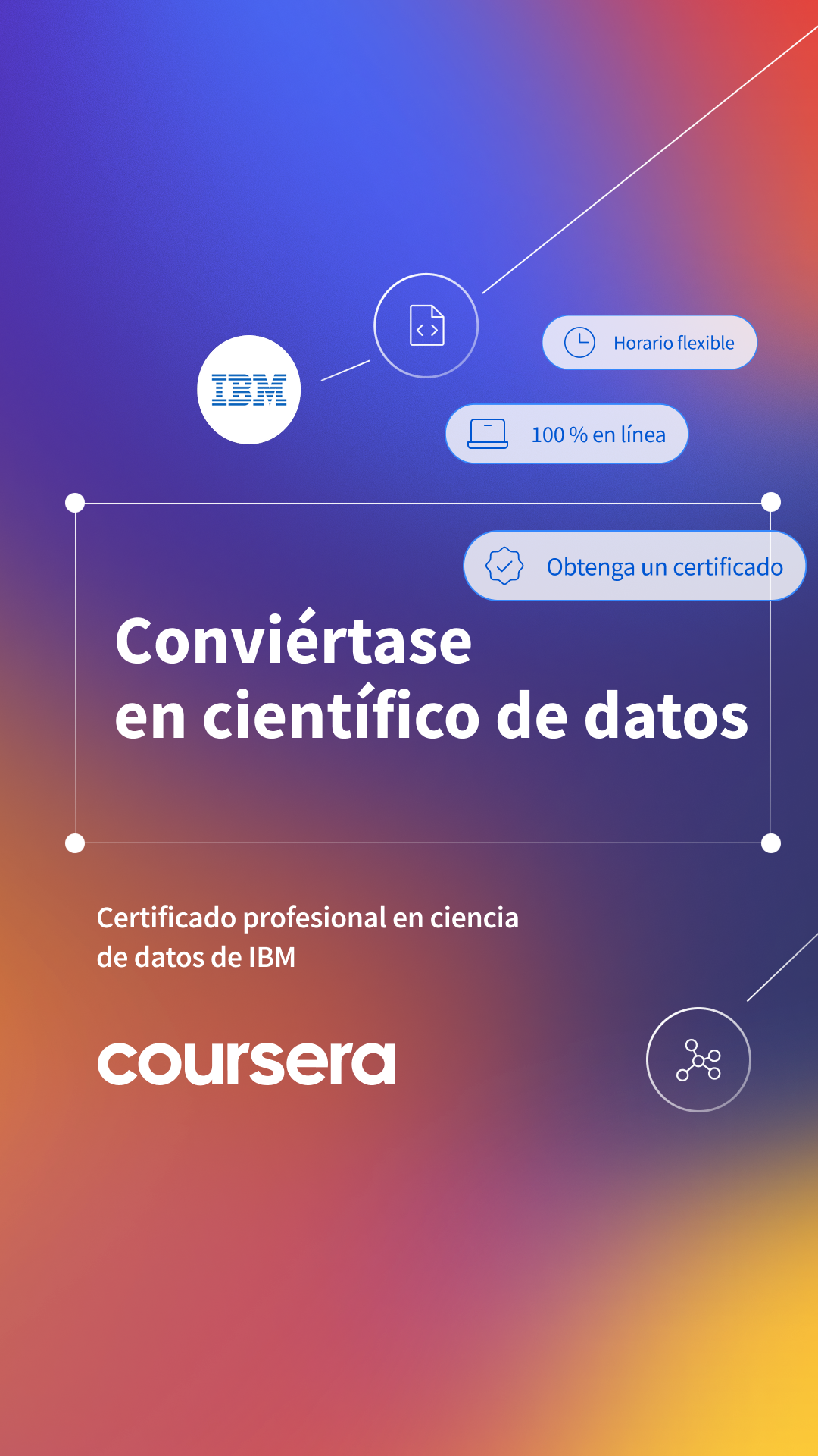 Coursera Facebook ad
