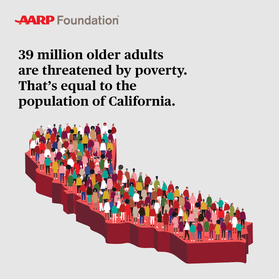 AARP Foundation Facebook ad