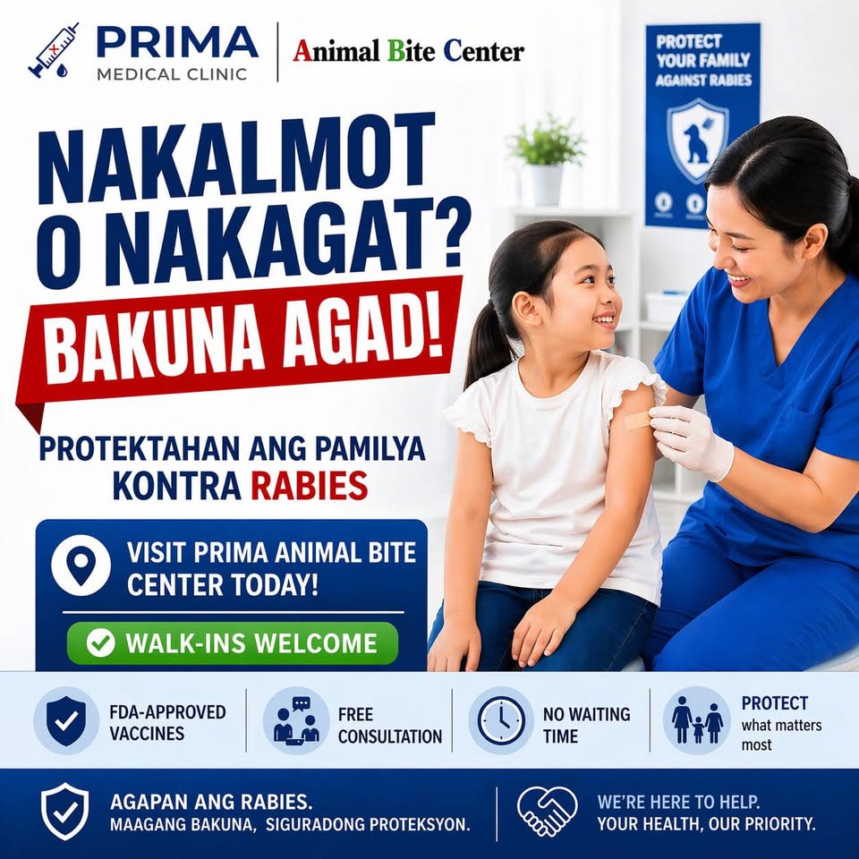 PRIMA Animal Bite Center - Butuan Facebook ad