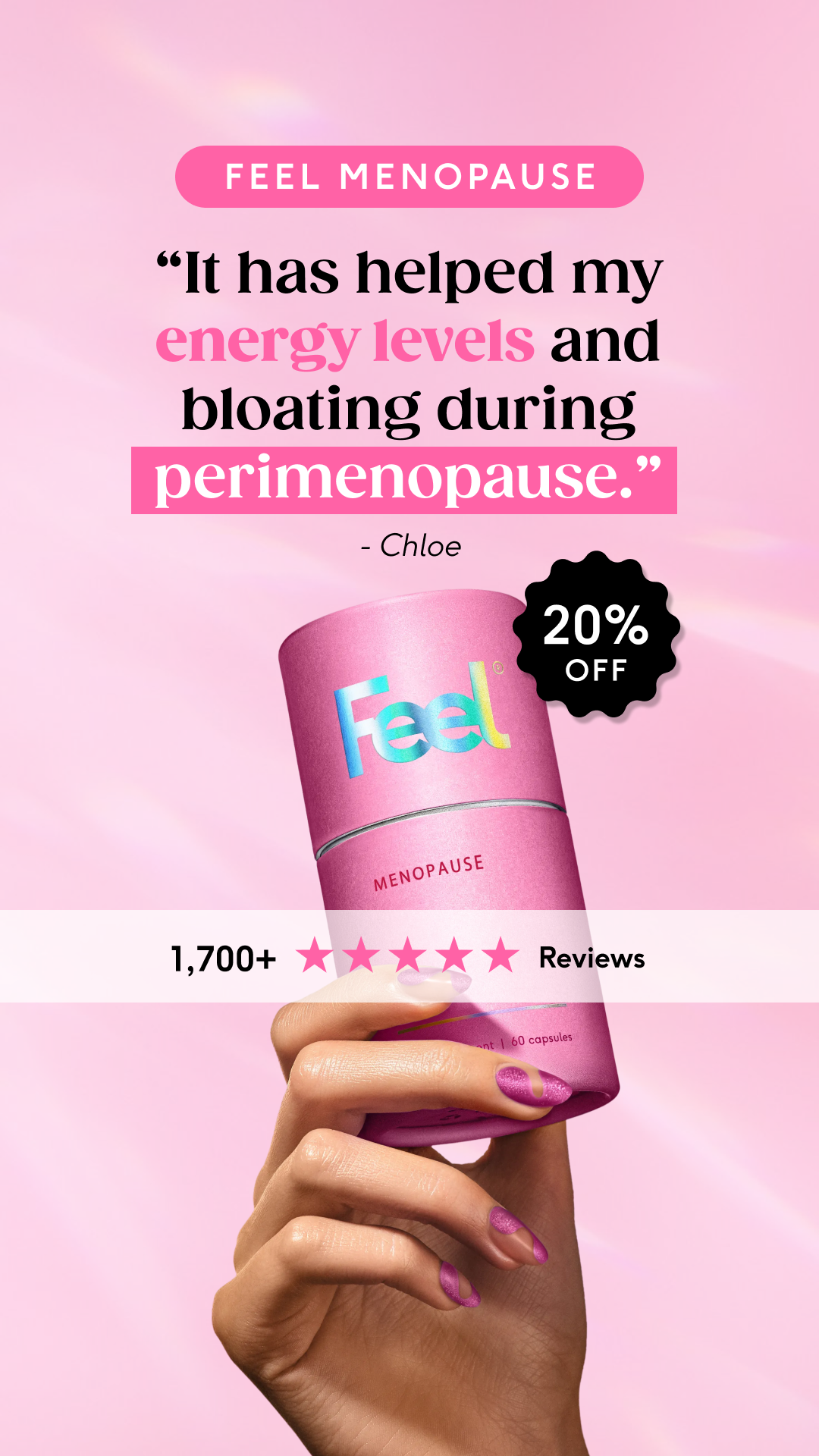 Feel Facebook ad