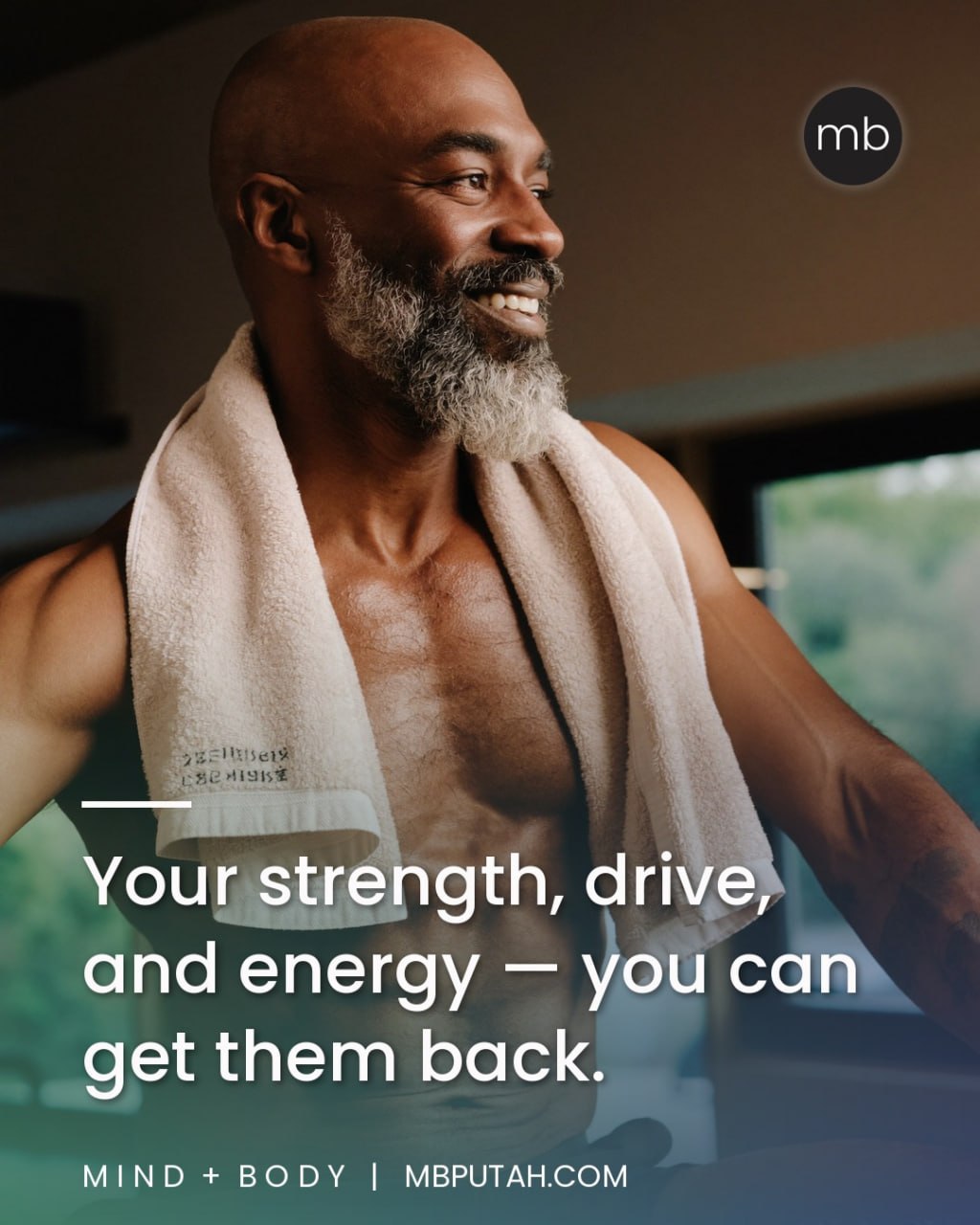 Mind and Body Performance Facebook ad: Feel Like Yourself Again