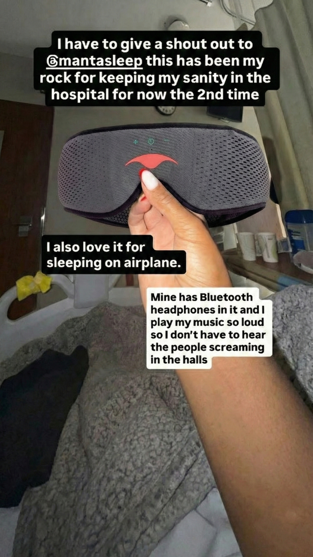 Manta Sleep Facebook ad