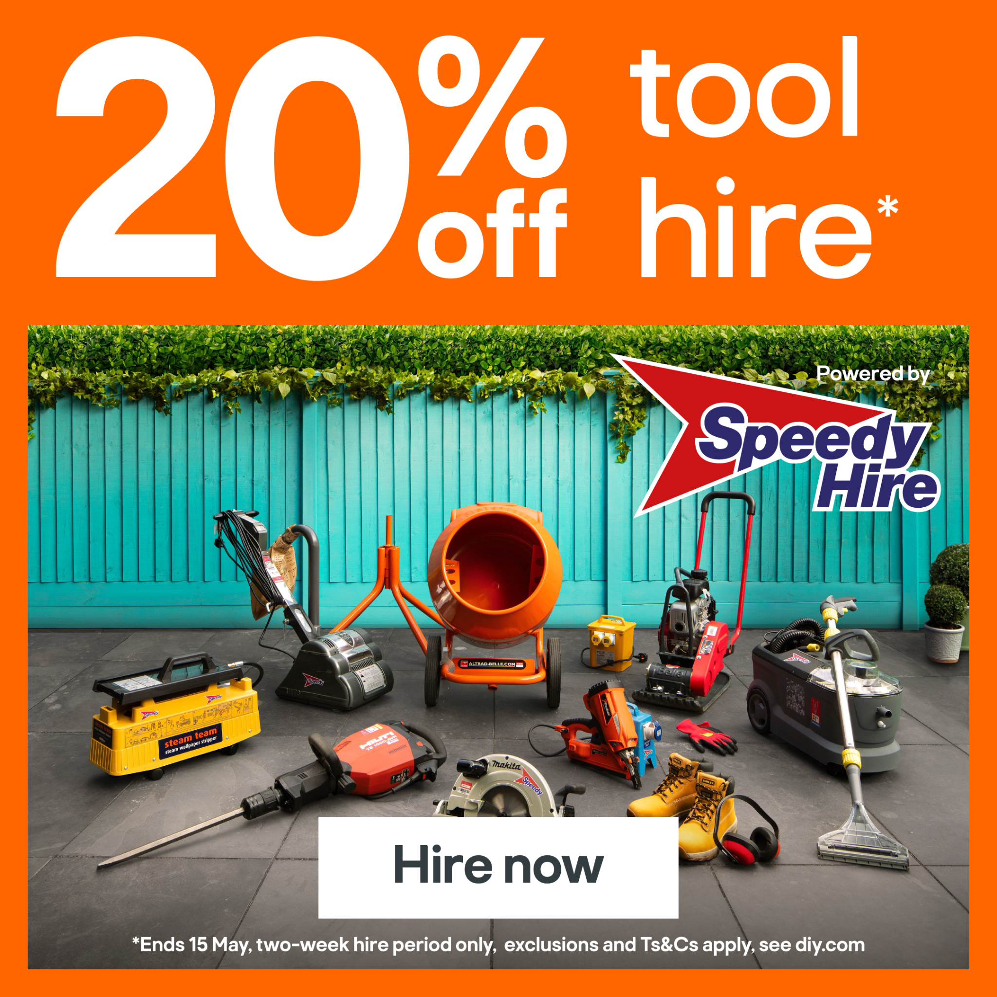 B&Q Facebook ad