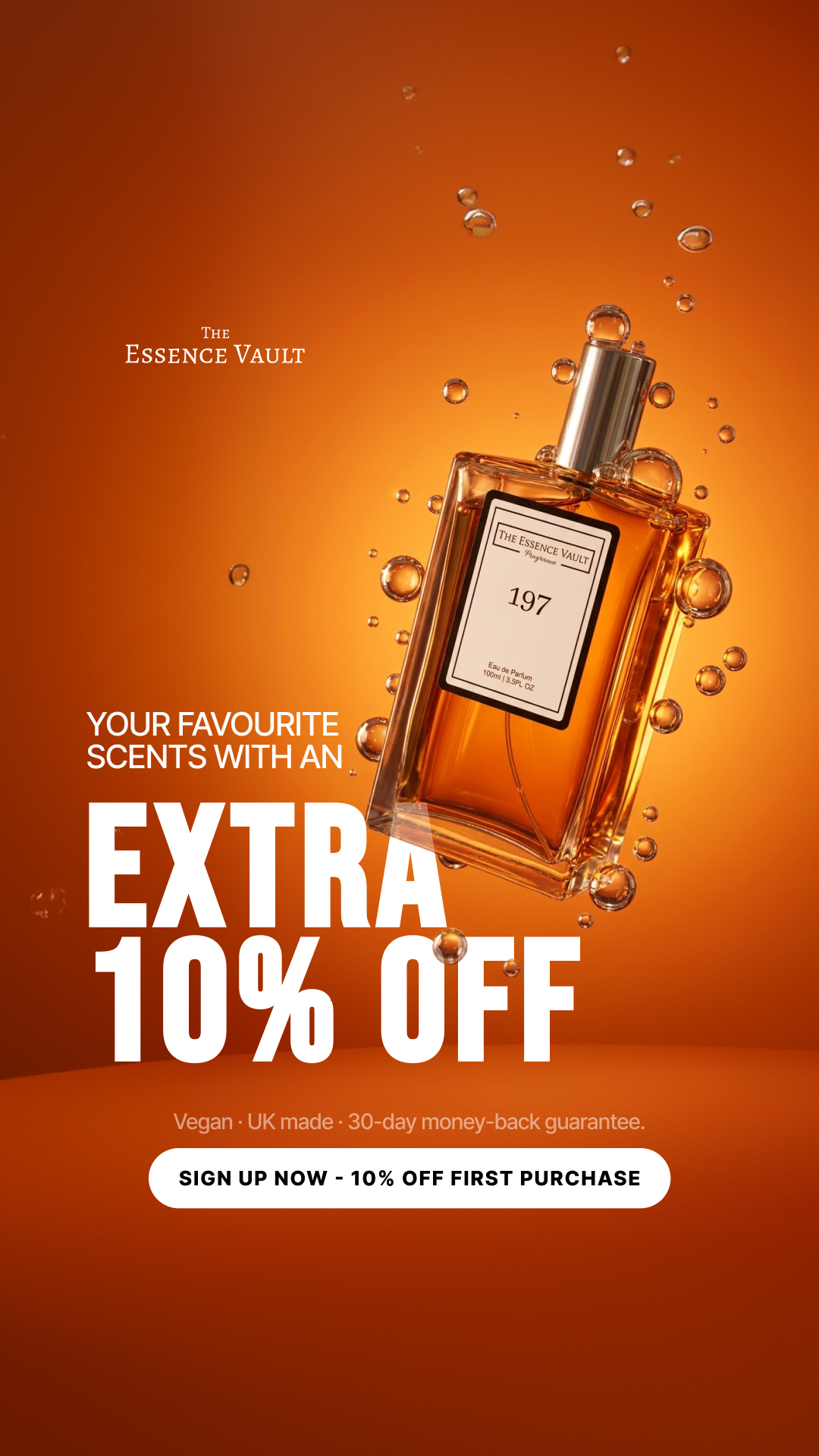 The Essence Vault Facebook ad