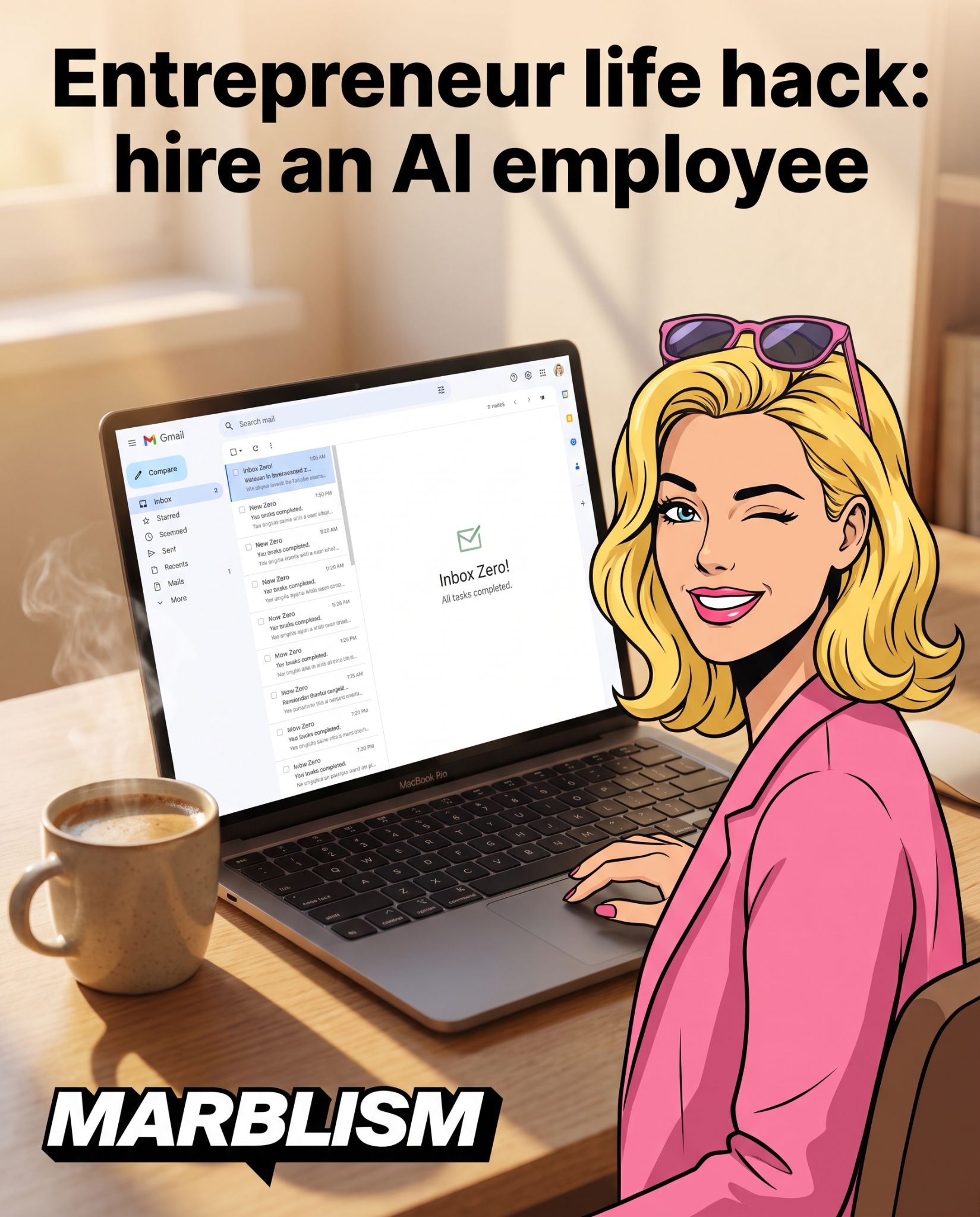 Entrepreneur Facebook ad: Hire an AI team.