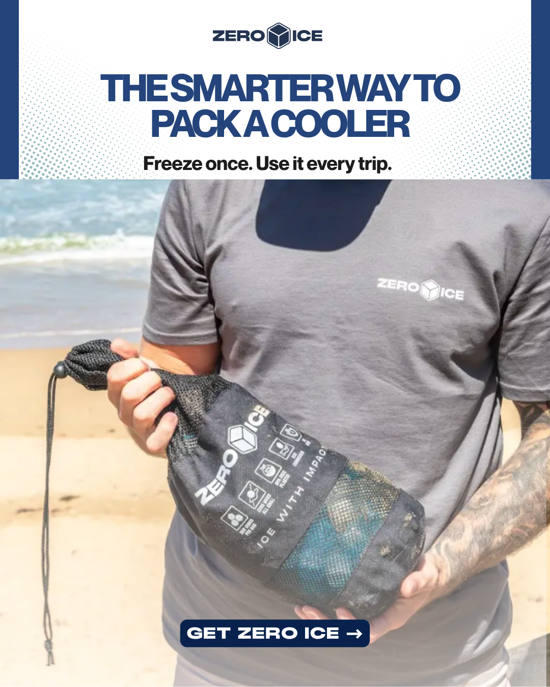ZERO ICE Facebook ad