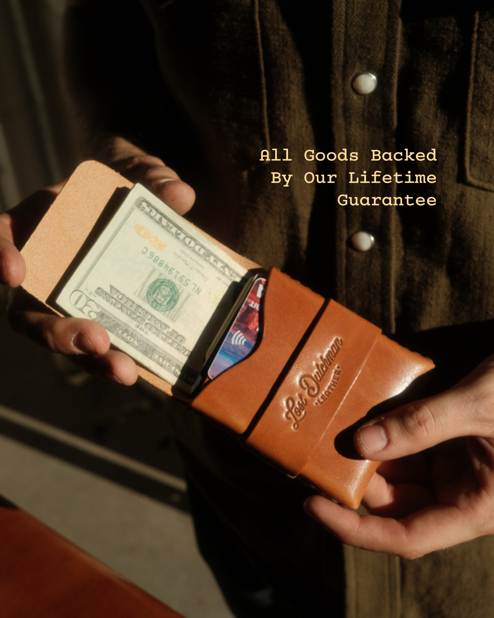 Lost Dutchman Leather Goods Facebook ad
