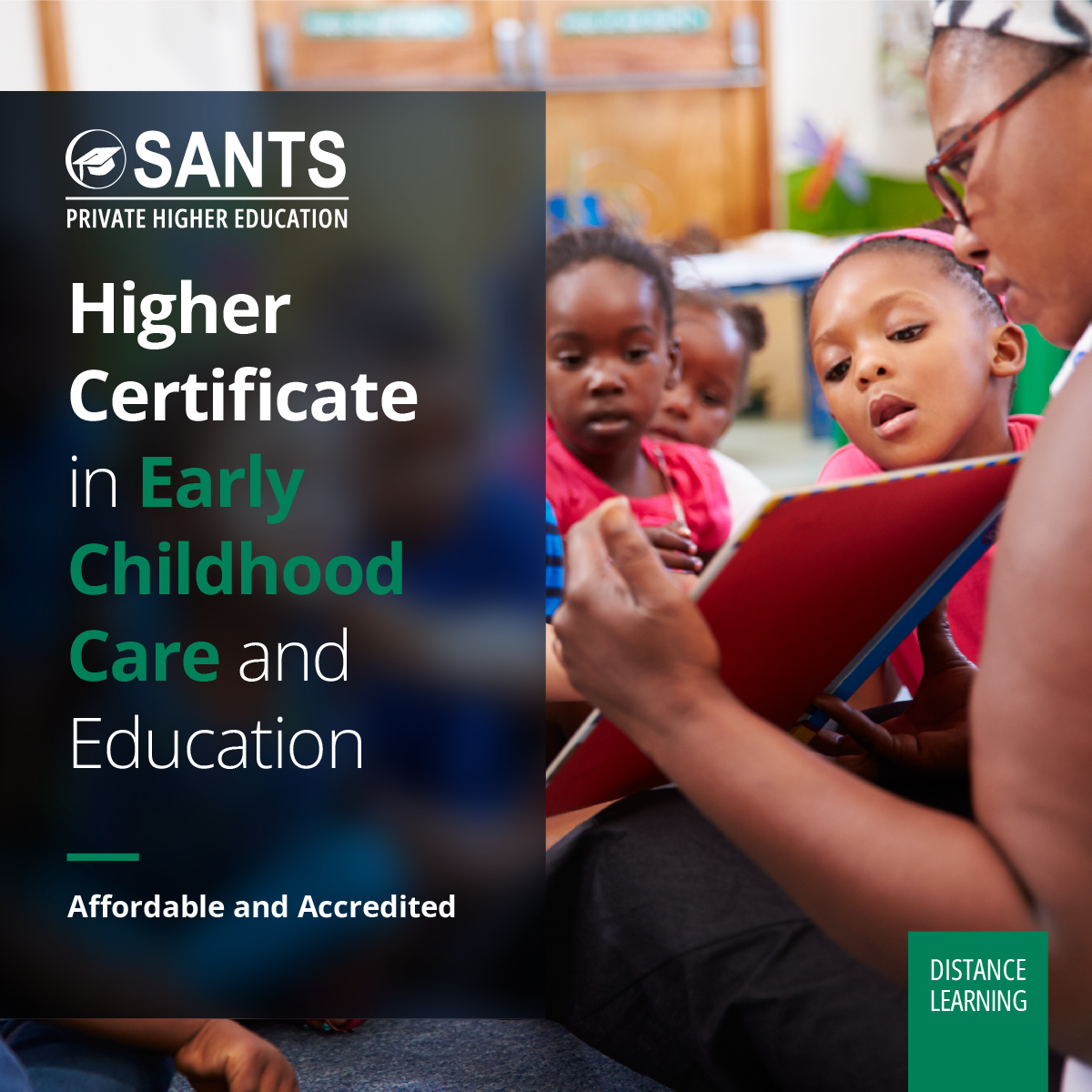 SANTS Private Higher Education Institution Facebook ad