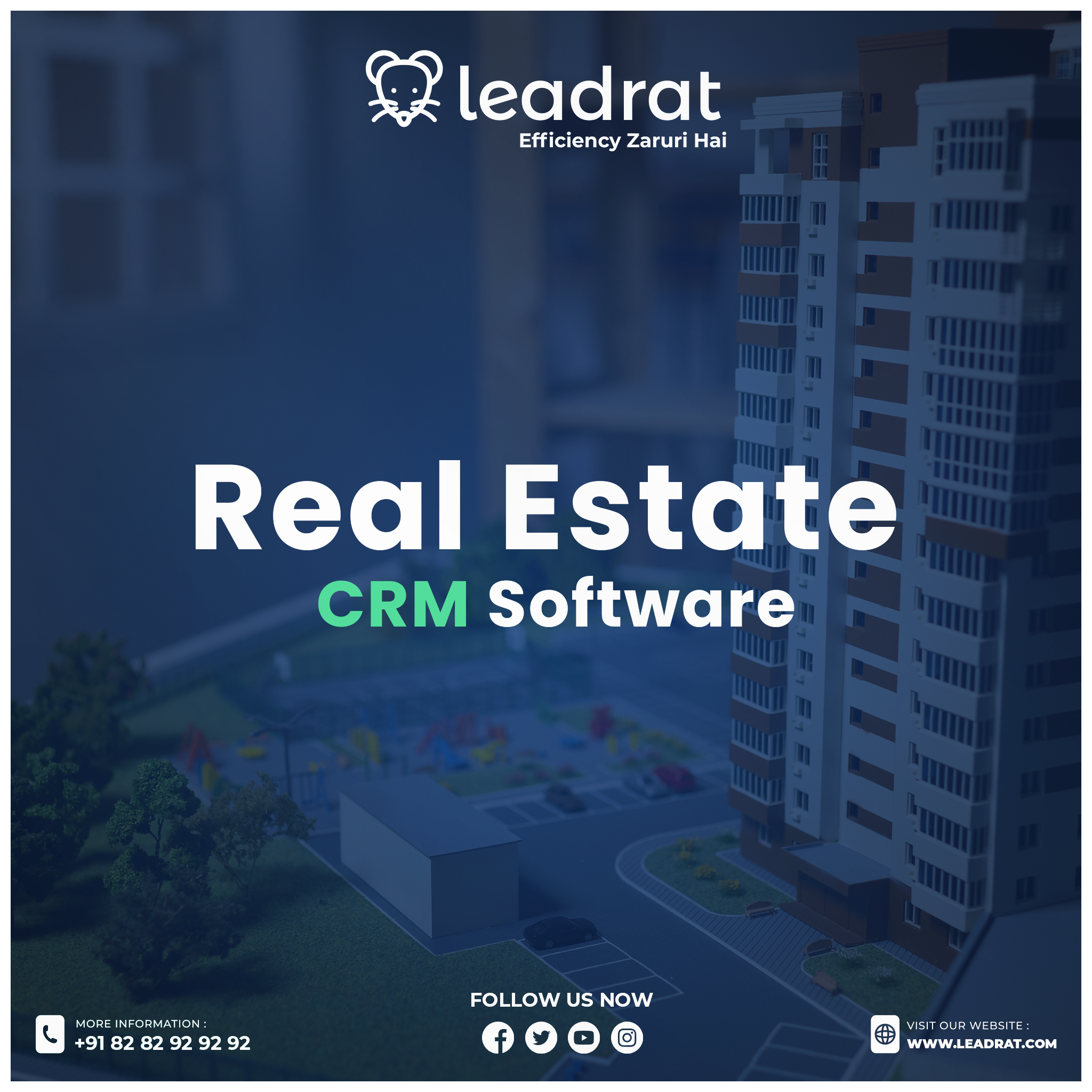 Leadrat CRM - Dubai - India Facebook ad