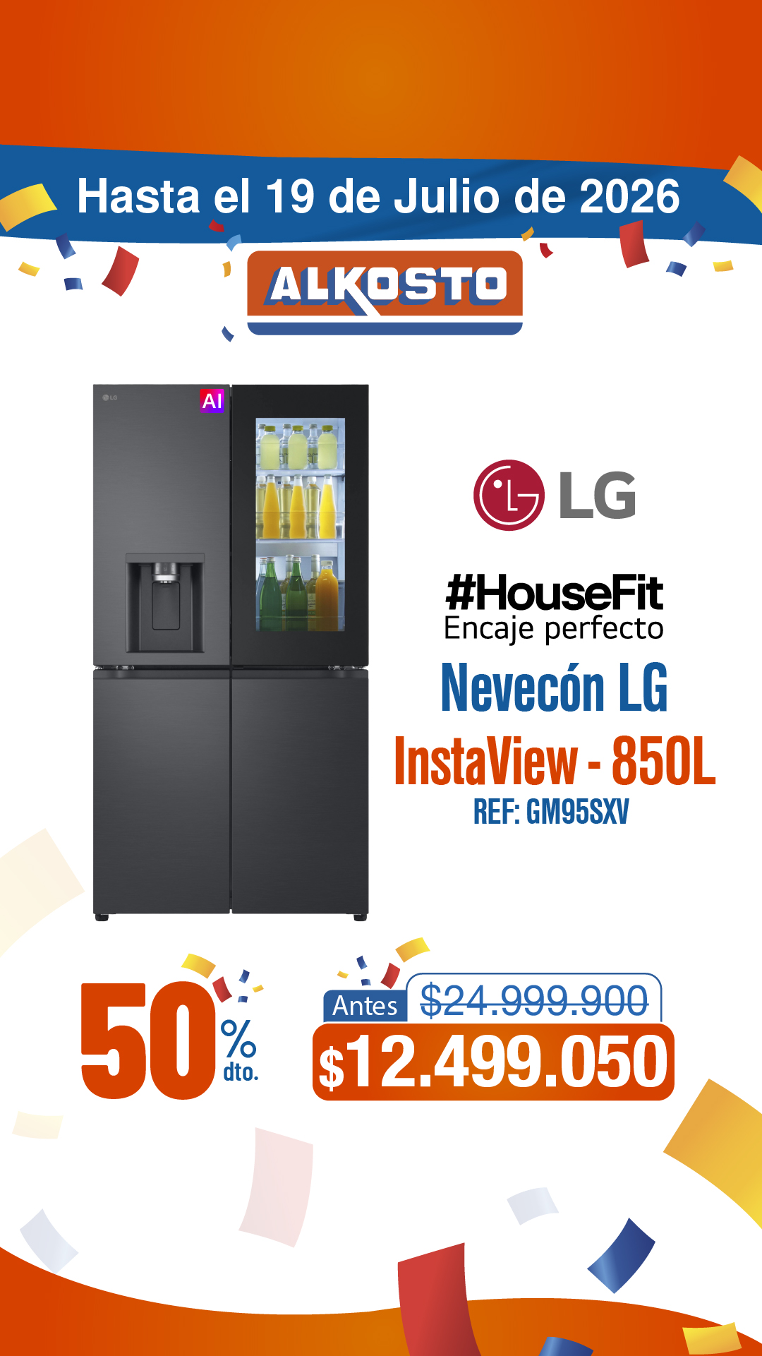 Alkosto HiperAhorro Facebook ad