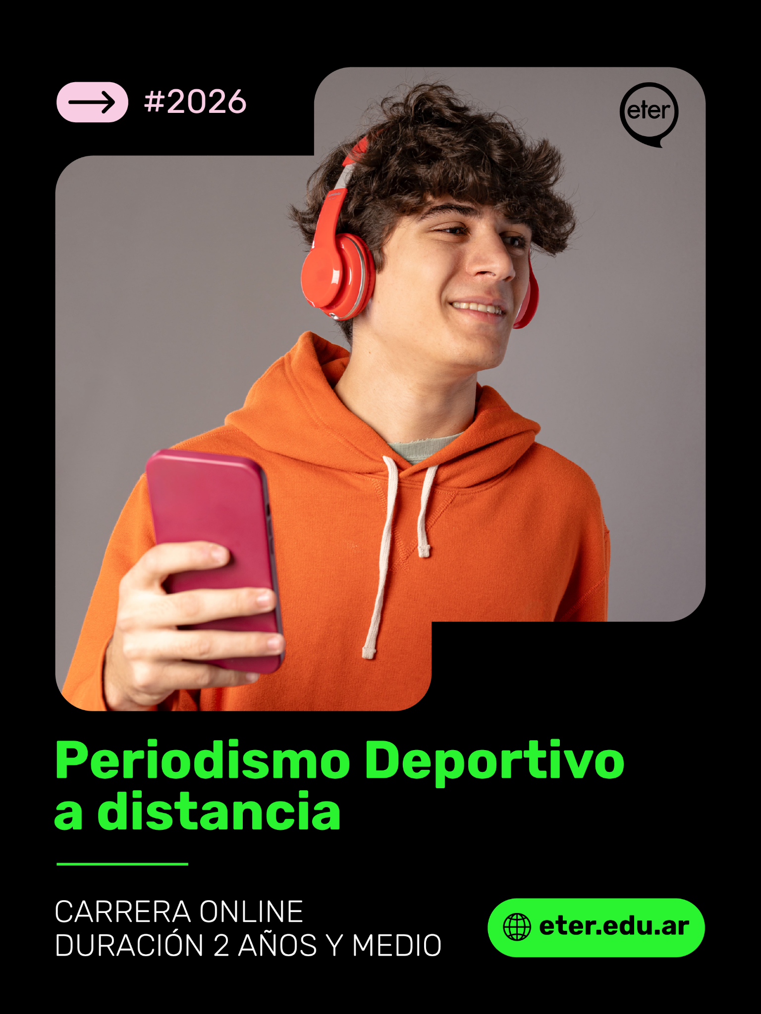 ETER Escuela de Comunicación Facebook ad