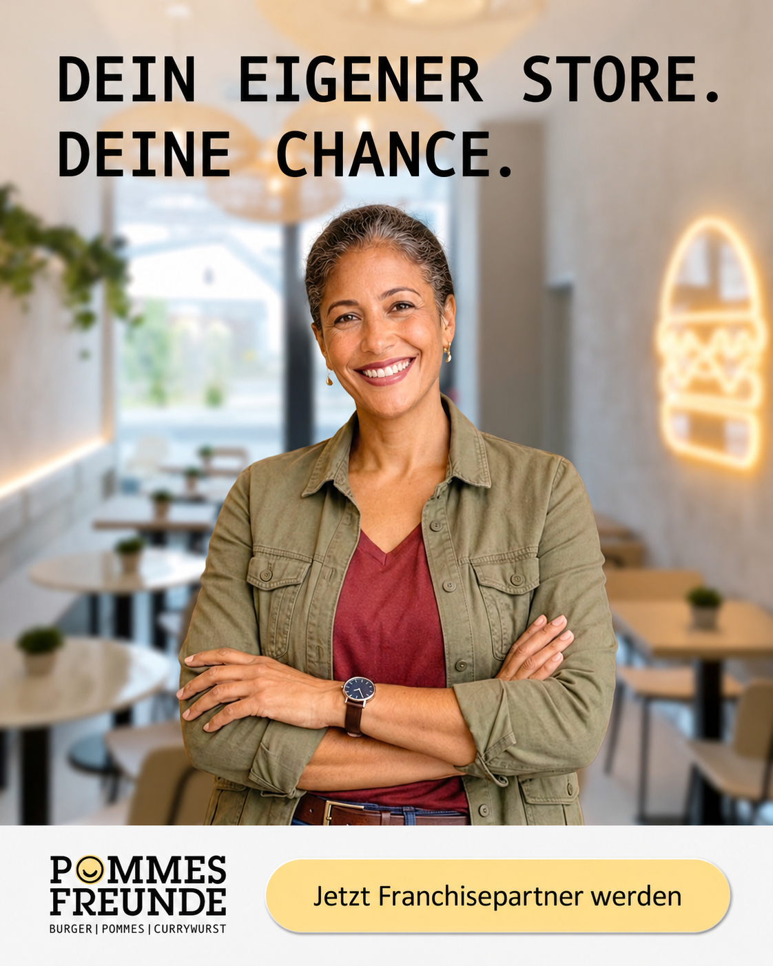 Pommes Freunde Facebook ad: Unternehmenspräsentation | POMMES FREUNDE