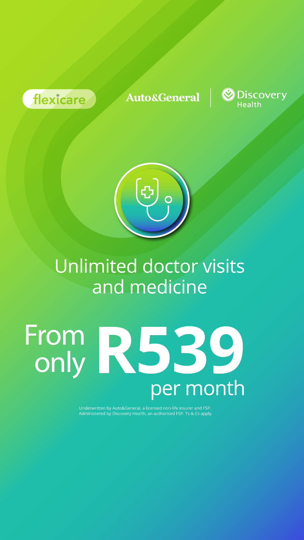 Discovery South Africa Facebook ad: Join Flexicare Today