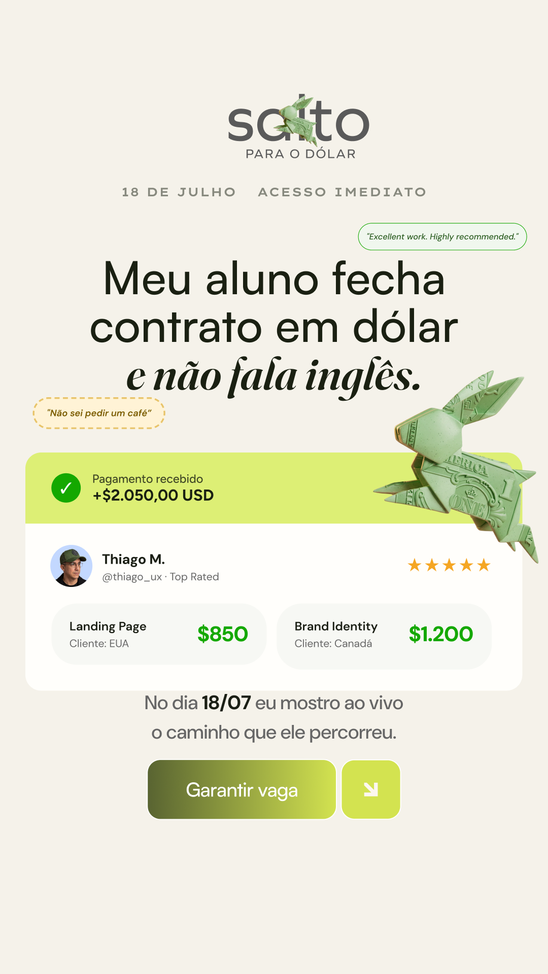 clarisseteresa Facebook ad from Jul 2, 2026