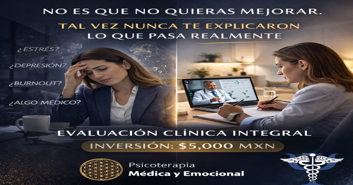 Psicoterapia Médica y Emocional Facebook ad from Jun 17, 2026