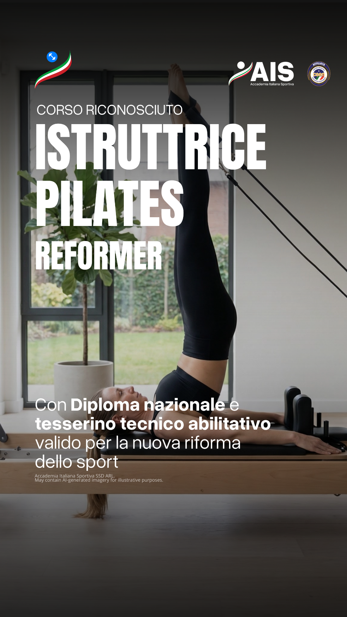 Accademia Italiana Sportiva Facebook ad from Feb 20, 2026