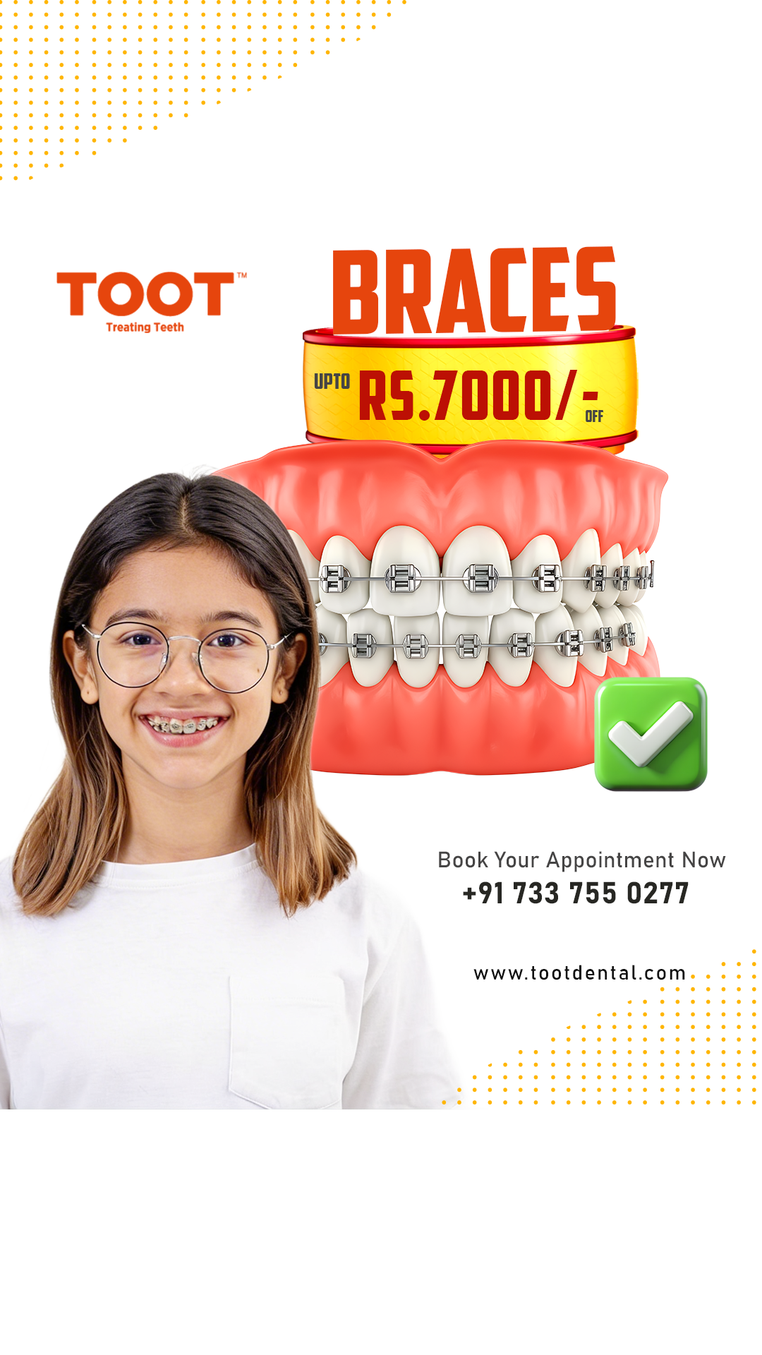 TOOT Dental Facebook ad from Mar 3, 2026