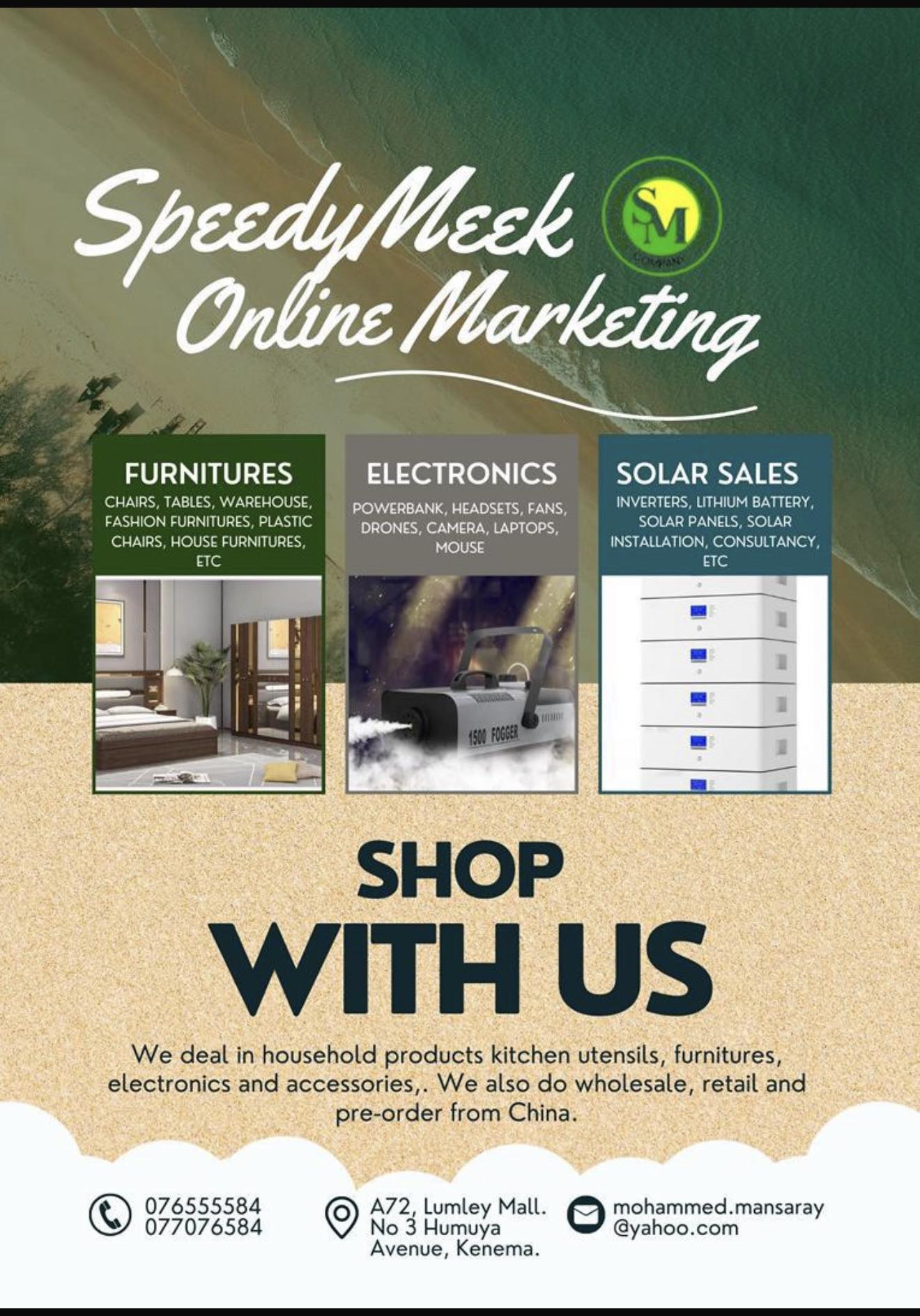 Speedymeek Trading & Marketing Company Facebook ad