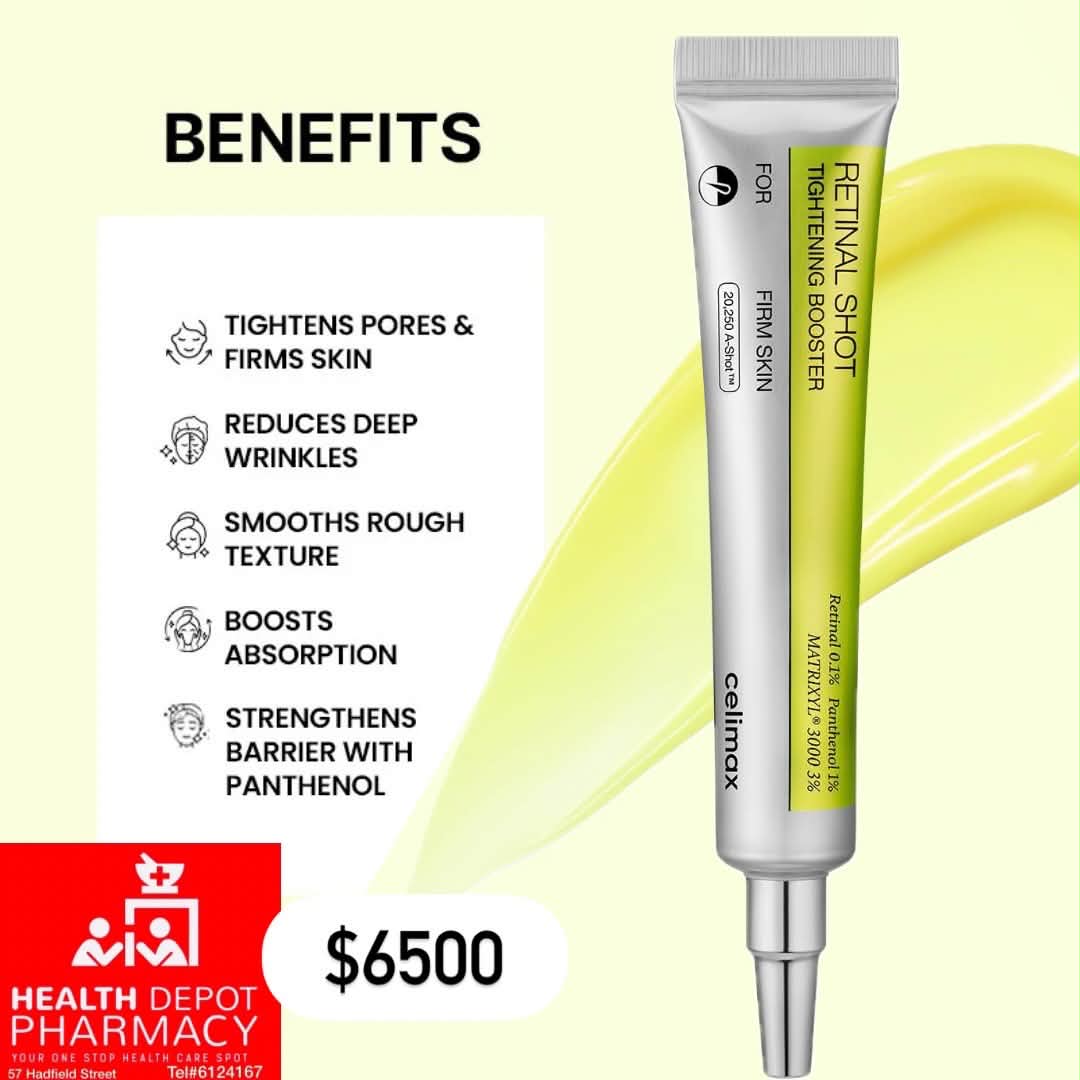Health Depot Pharmacy Facebook ad: Available at Health Depot Pharmacy